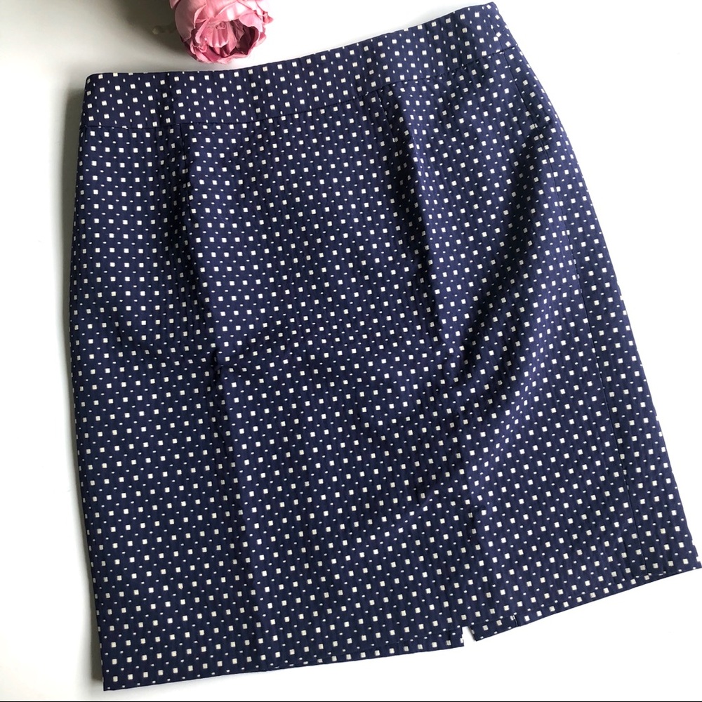 Banana Republic blue skirt size 10P